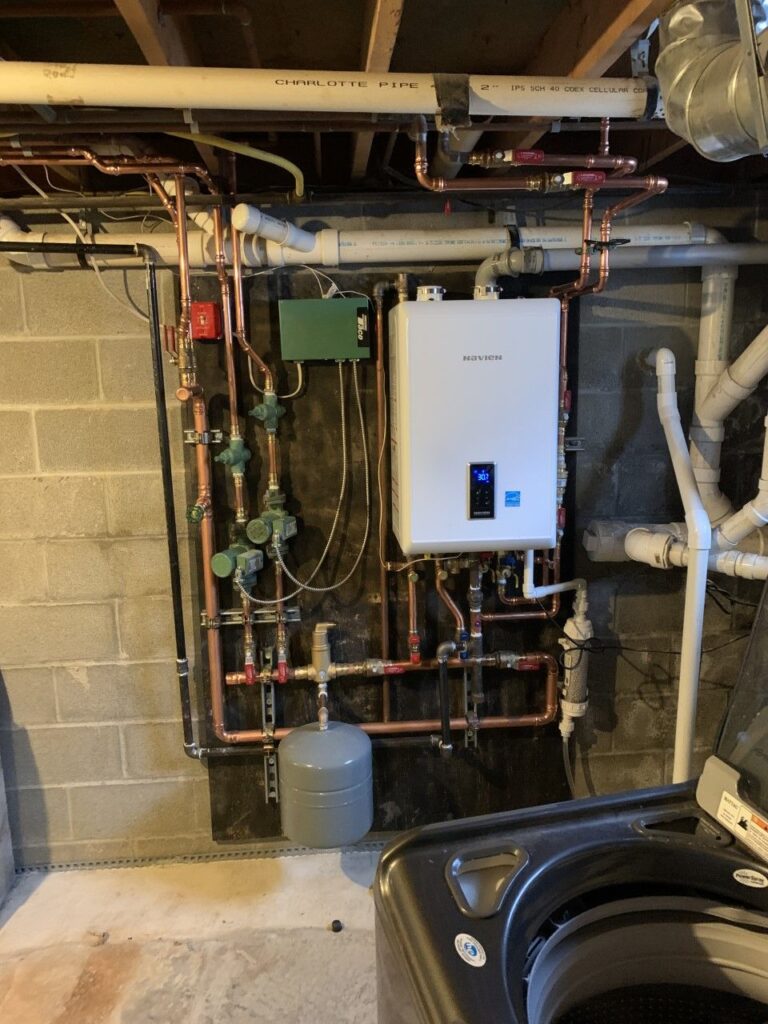 Navien Heating Boiler Install